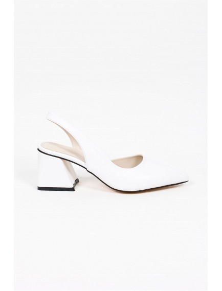 Bent Kalın Topuklu Açık Ayakkabı