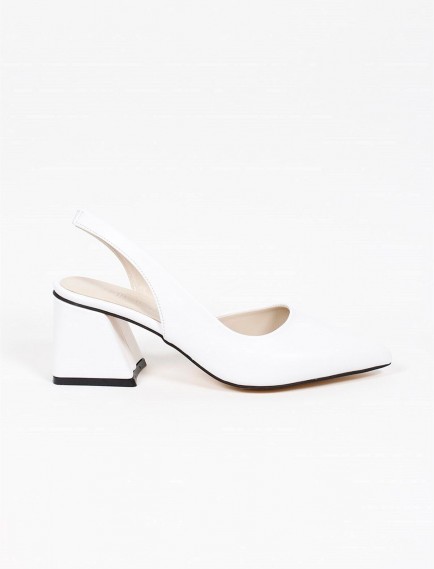 Bent Kalın Topuklu Açık Ayakkabı