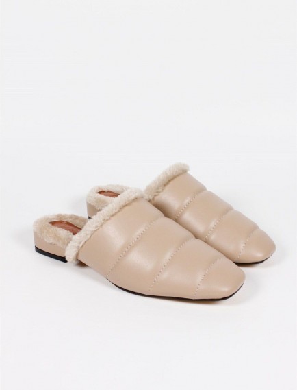 Plush Mat Kadın Terlik