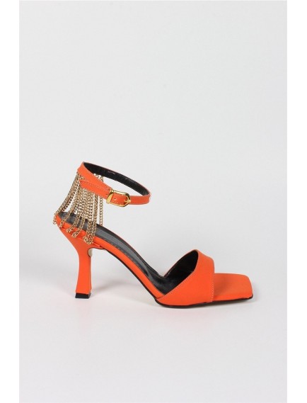 Via Sandal İnce Topuklu Ayakkabı