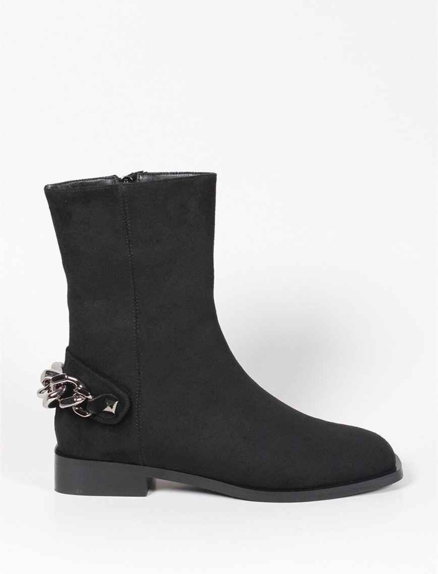 İron Kalın Topuklu Mat Bot